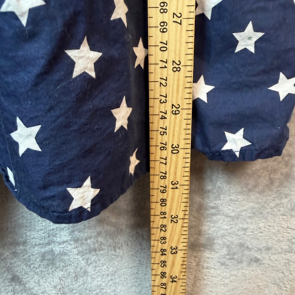The Childrens Place Dress Girls 14 Red White Blue Stars Stripes Patriotic Summer - Picture 8 of 10